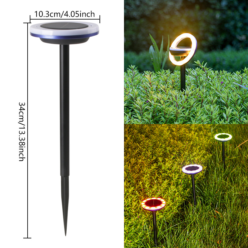 Skorter | Solar Garden Lights with Color Change – LED Ground Spots for Outdoors and Garden