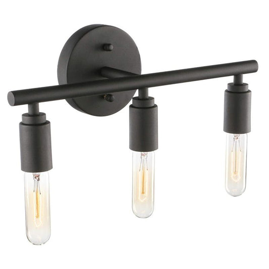 Skorter | Modern LED Wall Lamp Black for Bathroom