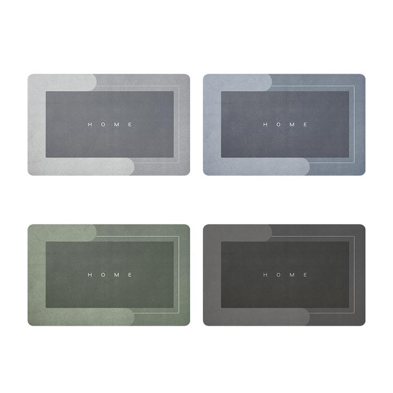 Skorter | Absorbent Microfiber Bath Mat | Quick-Dry Soft Bathroom Rug for Shower & Bath Use