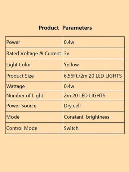 Skorter | 20 LED 2M Rabbit Fairy Lights - Novelty Lighting