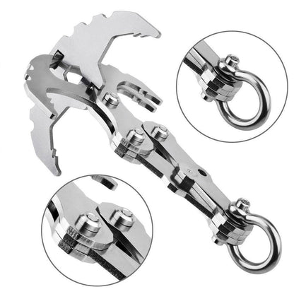 Skorter | Stainless Steel Survival Folding Grappling Gravity Hook