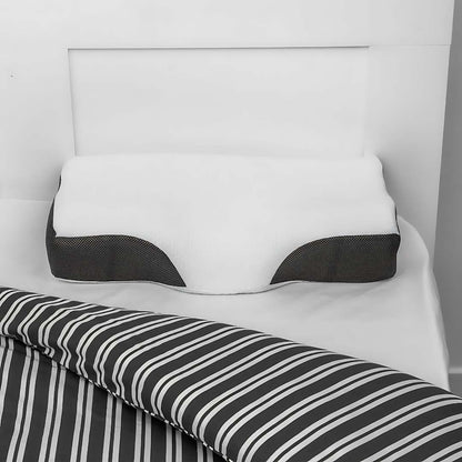Skorter | Memory Foam Neck Support Pillow - Contoured Design for Neck Pain Relief & Improved Sleep Quality