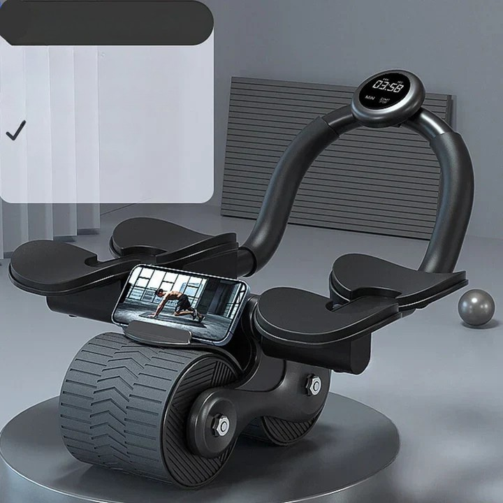 Skorter | Abdominal Muscle Training Device | Ergonomic, 360° Movement & Convenient Phone Holder for Total-Body Workouts at Home