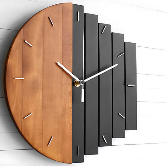 Skorter | ClarityTime | Silent Wall Clock with Timeless Minimalist Design for Elegant Interiors