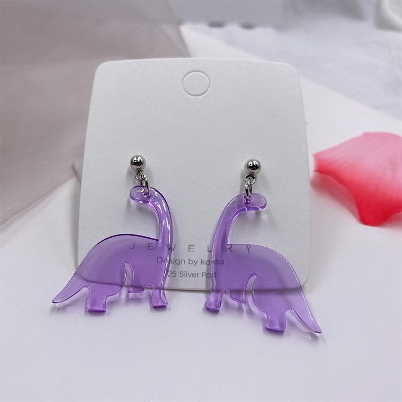 Skorter | Acrylic Small Dinosaur Earrings