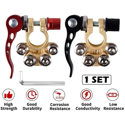 Skorter | Battery connection terminals