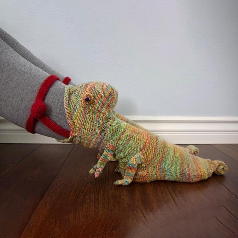 Skorter | Animal Wool Knitted Socks Unisex Novelty Winter Warm