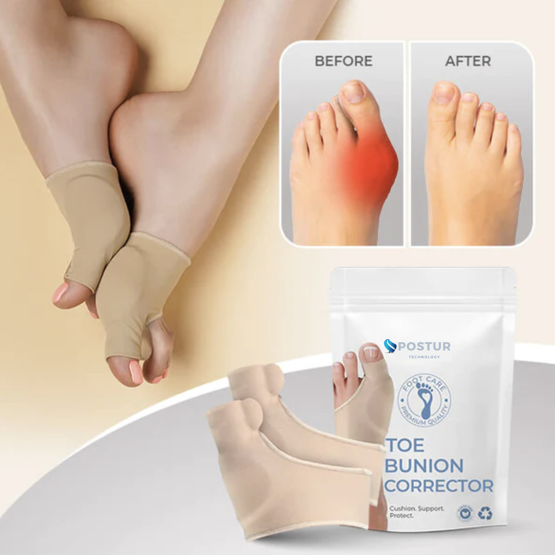 Skorter | Hallux Valgus Corrector 2.0 – corrective support – pain relief – comfortable – wall clock