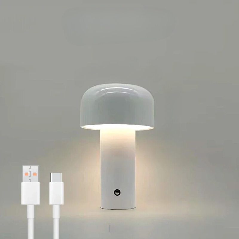 Skorter | Frendorf - Rechargeable Mushroom LED Table Lamp for a Cozy Atmosphere