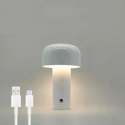 Skorter | Frendorf - Rechargeable Mushroom LED Table Lamp for a Cozy Atmosphere