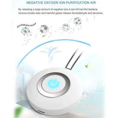 Skorter | Air Purifier Necklace - Personal Air Purifier Necklace