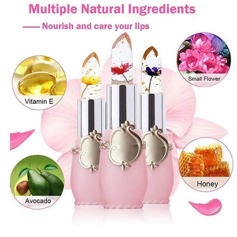 Skorter | Crystal Jelly Flower Color Changing Lipstick