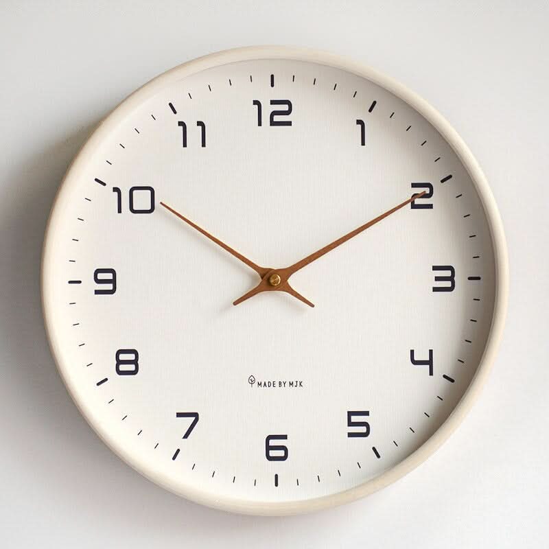 Skorter | Scandinavian Wooden Wall Clock – Minimalist Design
