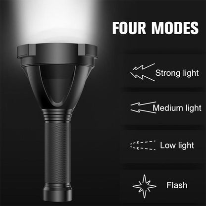 Skorter | 30000-5000 Lumen High Power LED Flashlight, waterproof