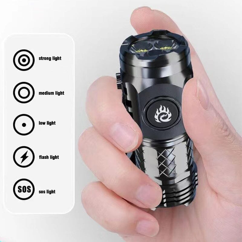 Skorter | Three-eyed Monster Mini Flash Super Power Flashlight