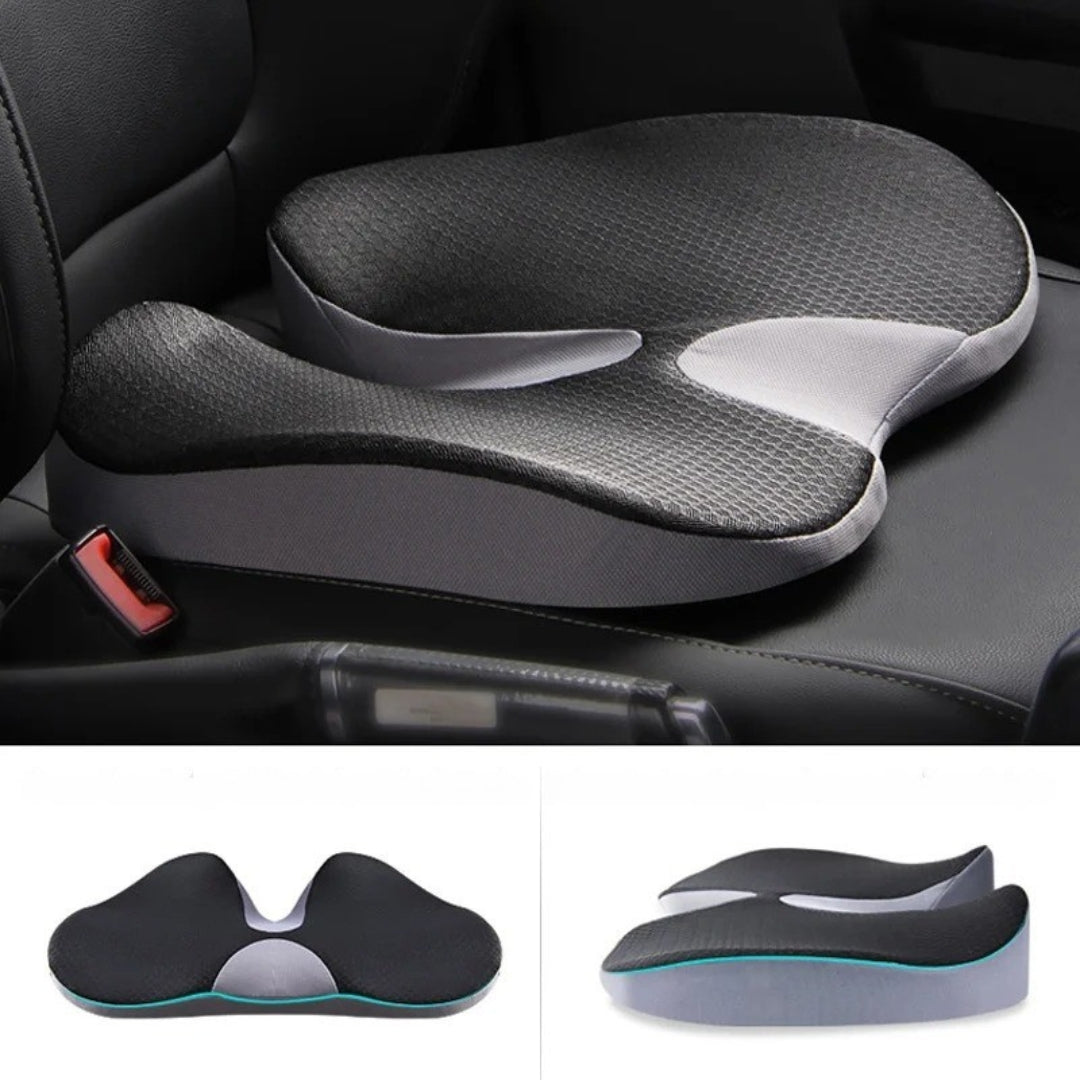 Skorter | Car Seat Cushion – Comfortable Chair Pad with Anti-Slip Bottom for Better Support
