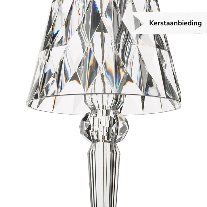 Skorter | LuxeCrystal Premium LED Table Lamp | Wireless | Dimmable Crystal Lighting | Mood Light & Decoration