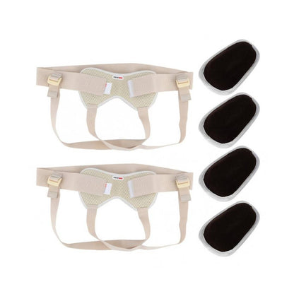 Skorter | Adjustable Inguinal Hernia Support Belt for Men | Comfortable Breathable Hernia Brace to Improve Mobility