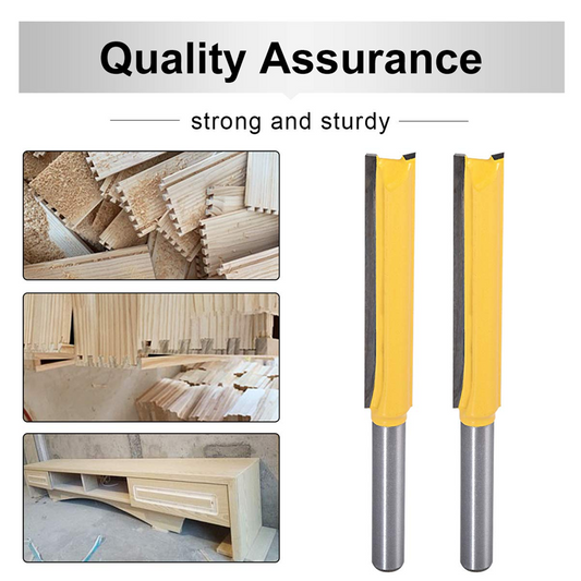 Skorter | 8MM Shaft Double Groove Straight Mill