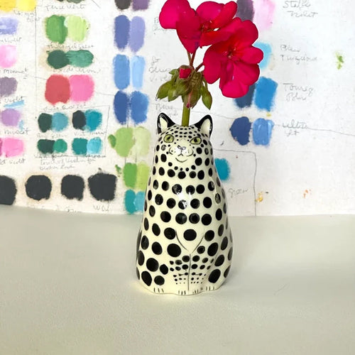 Skorter | Dotted Cat Vase