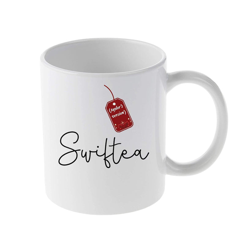 skorter | Floral Music Album Swiftea Mug