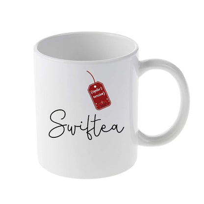 skorter | Floral Music Album Swiftea Mug