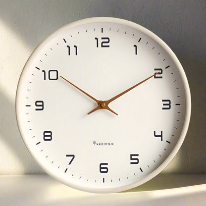 Skorter | Scandinavian Simple Wall Clock - Modern Minimalist Design for Home Decor & Office Use