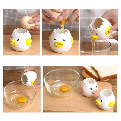 skorter | Cartoon Egg Yellow-White Separator