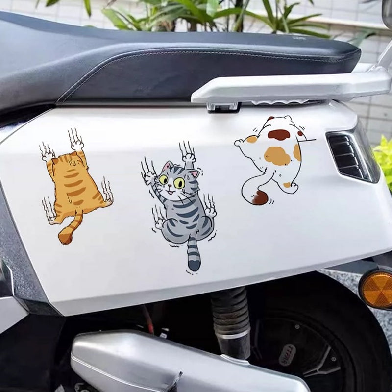 Skorter | Cute Cat Cartoon Stickers Car Stickers