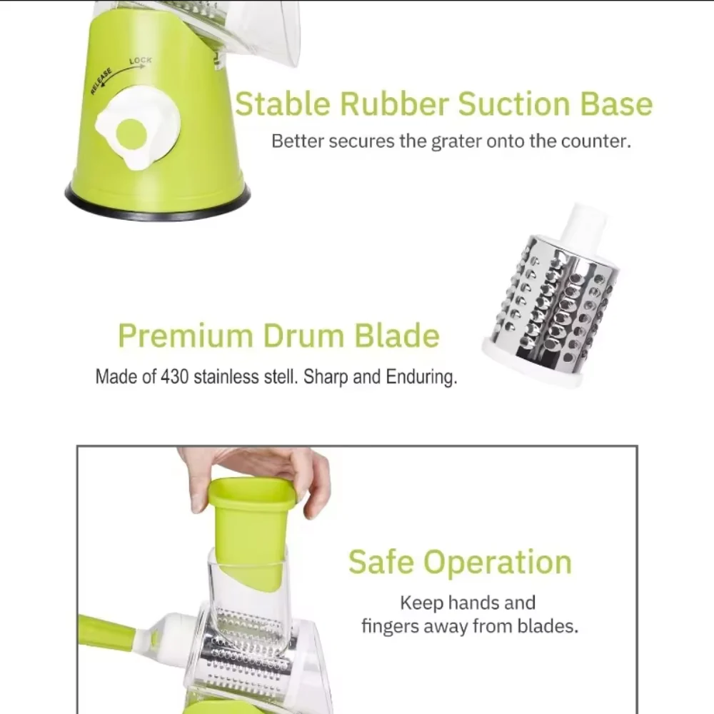 Skorter | Stainless Steel Vegetable Slicer Grater