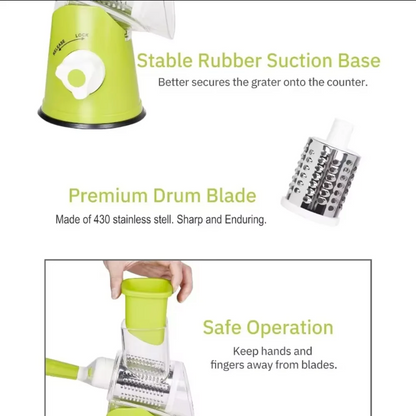 Skorter | Stainless Steel Vegetable Slicer Grater