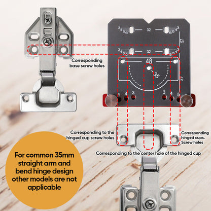 Skorter | 35mm Hinge Punch Locator