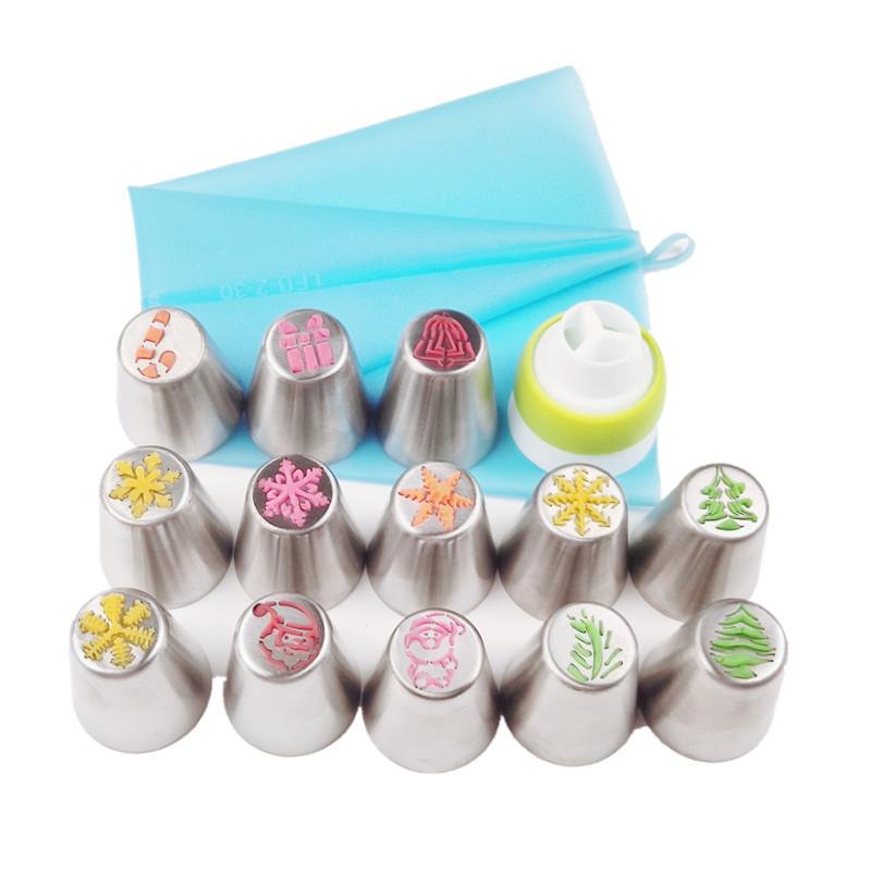 Skorter | Christmas Baking Piping Nozzle Set