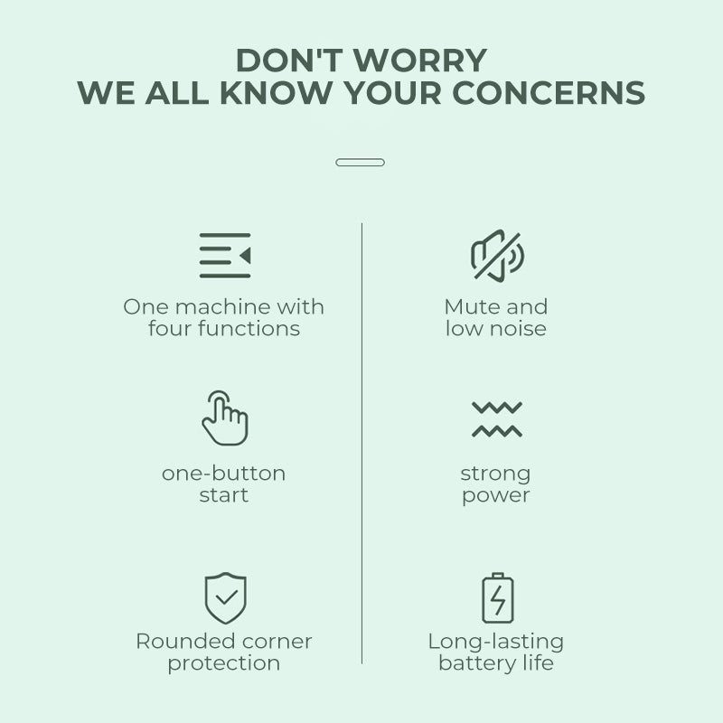 Skorter | 4-in-1 Pet Hair Clipper