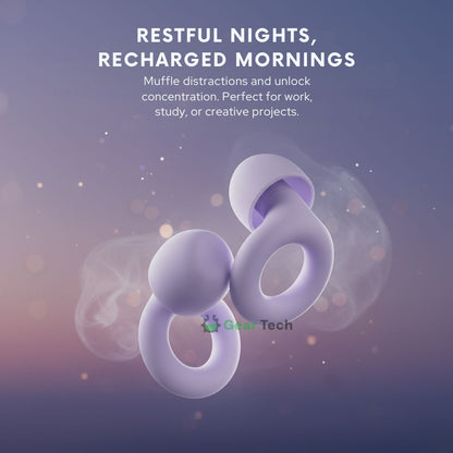 Skorter | AuraCalm™ Harmony | Reusable Noise Cancelling Earplugs for Sleeping, Focus and Noise Sensitivity