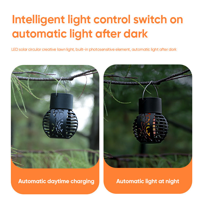 skorter | Solar Simulation Flames Pendant Lamp
