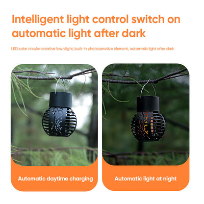 skorter | Solar Simulation Flames Pendant Lamp