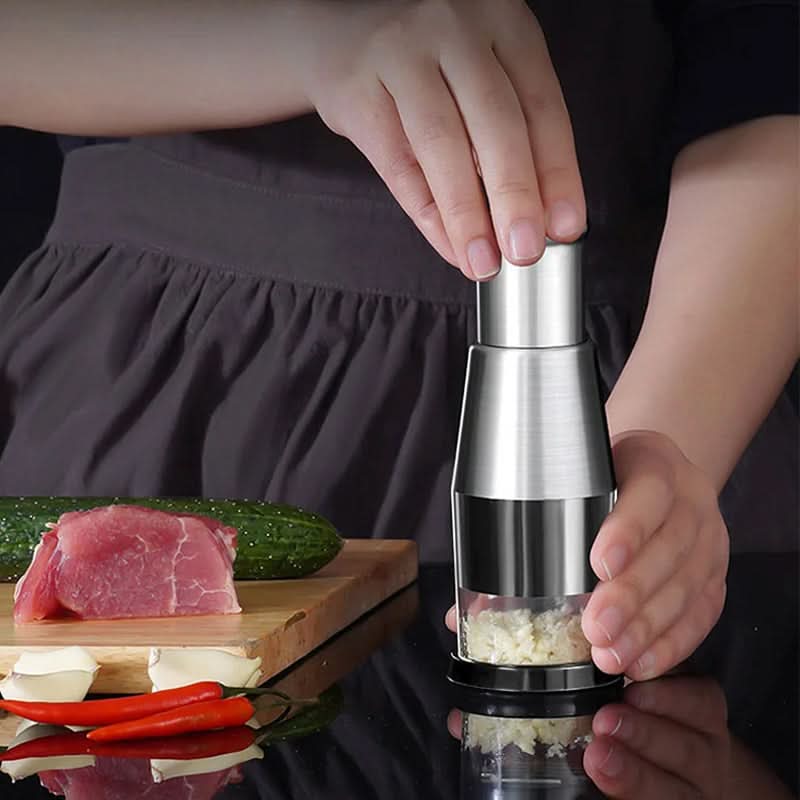 Skorter | Efficient Garlic Press Stainless Steel Easy Use