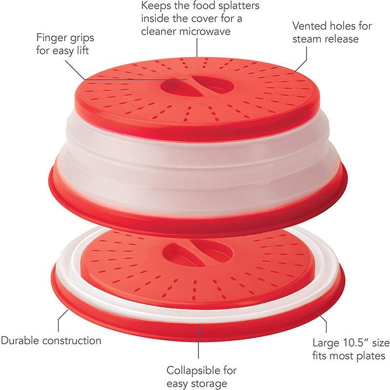 skorter | Collapsible Microwave Plate Cover