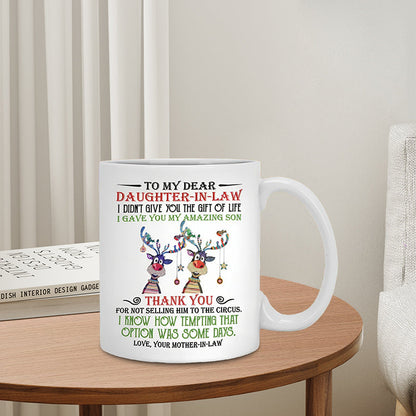 Skorter | I have given you my amazing son - Best gift for daughter-in-law mugs