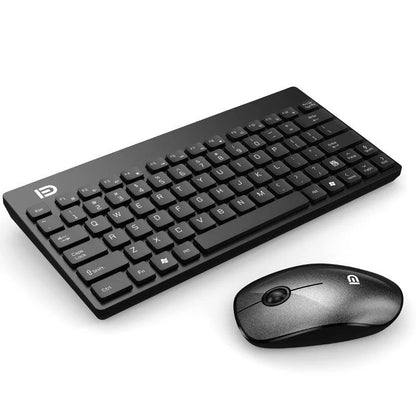 Skorter | 2.4GHz Ultrathin Portable Wireless Keyboard and Mouse Combo With Multimedia Shortcuts, Long Battery Life & Ergonomic Design