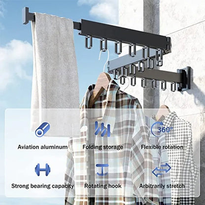 skorter | Aluminum Alloy Clip Ring Hook Drying Rack