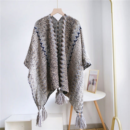 Skorter | Ethnic Style Knitted Scarf