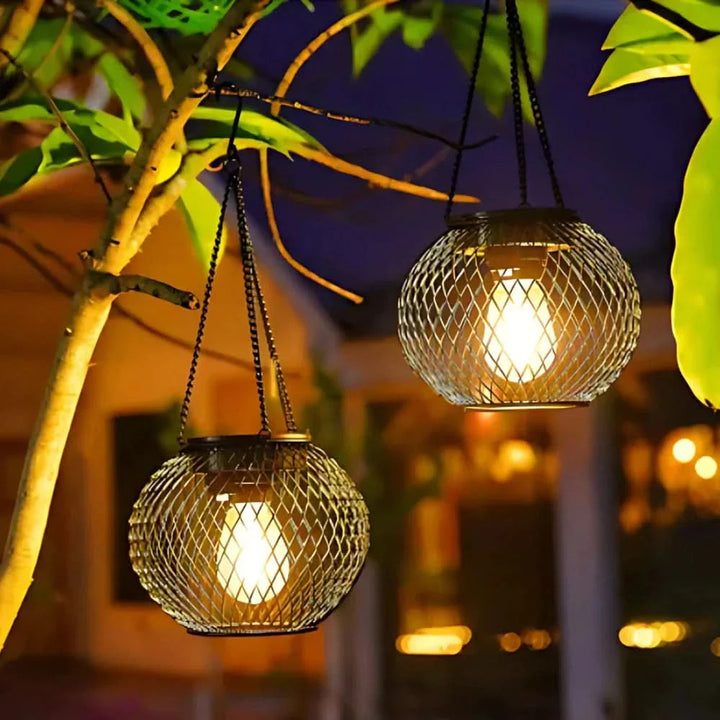 Skorter | Sunny Garden Solar Lantern – Waterproof LED Outdoor Light with Auto Sensor