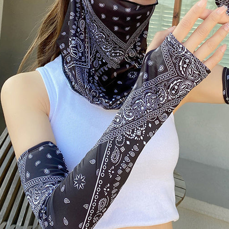 Skorter | Cashew Flower Ice Silk Veil