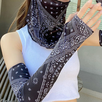 Skorter | Cashew Flower Ice Silk Veil