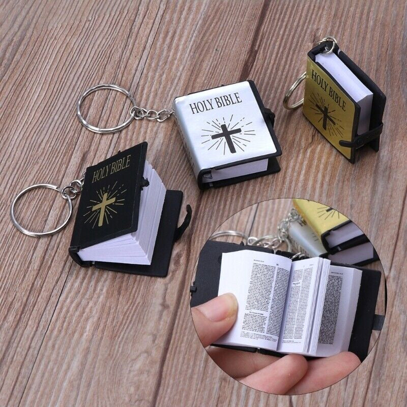 Skorter | Mini Bible Cross Keychain