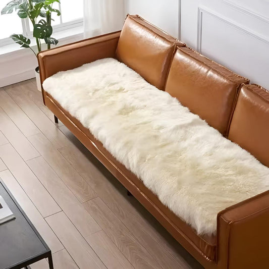 Skorter | Faux Fur Plush Couch Cover