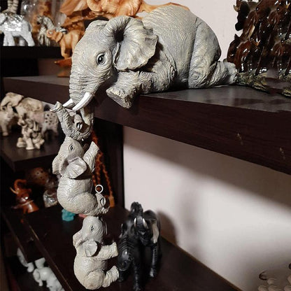 Skorter | Elephant sitter hand-painted figures