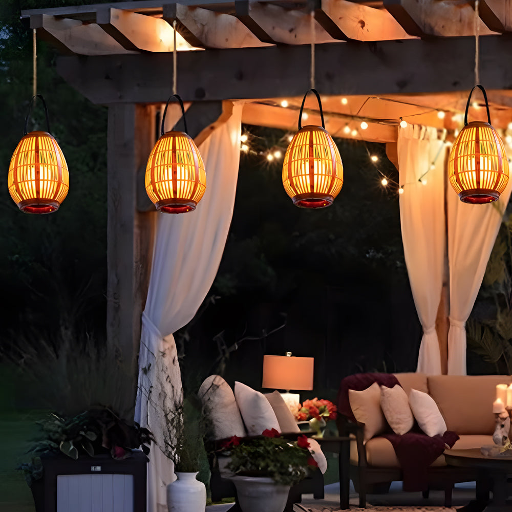 Skorter | 1-Pack Portable Waterproof Candlestick Outdoor Solar Lights